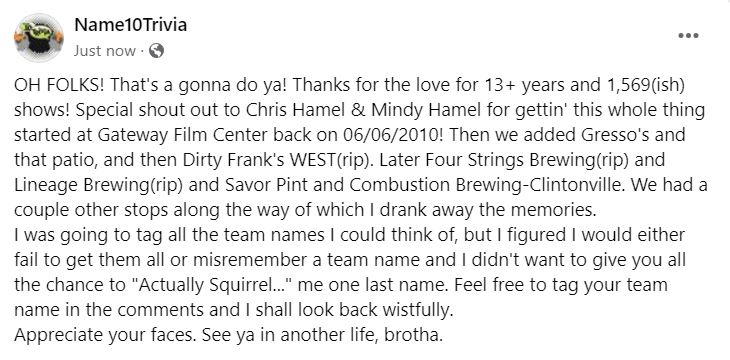 Name10Trivia's tweet image. I miss you already my darlings!