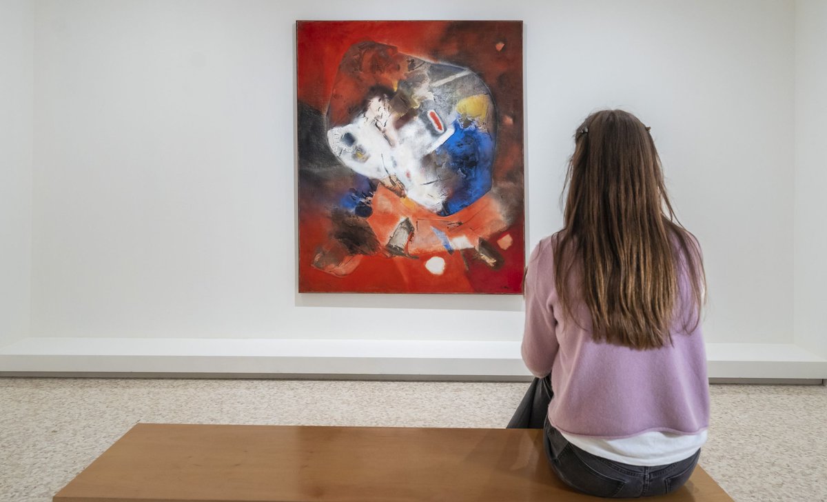 veneziaunica's tweet photo. ✨ Fino al 18 settembre alla @GuggenheimPGC 
"Edmondo Bacci. L'energia della luce".

🖼 80 opere tra dipinti e disegni inediti, provenienti dall’Archivio Edmondo Bacci.

👉 https://t.co/j2kk4tFLLf

#EdmondoBacci
Photo Credits: Peggy Guggenheim Collection https://t.co/W8oAnhEwSh