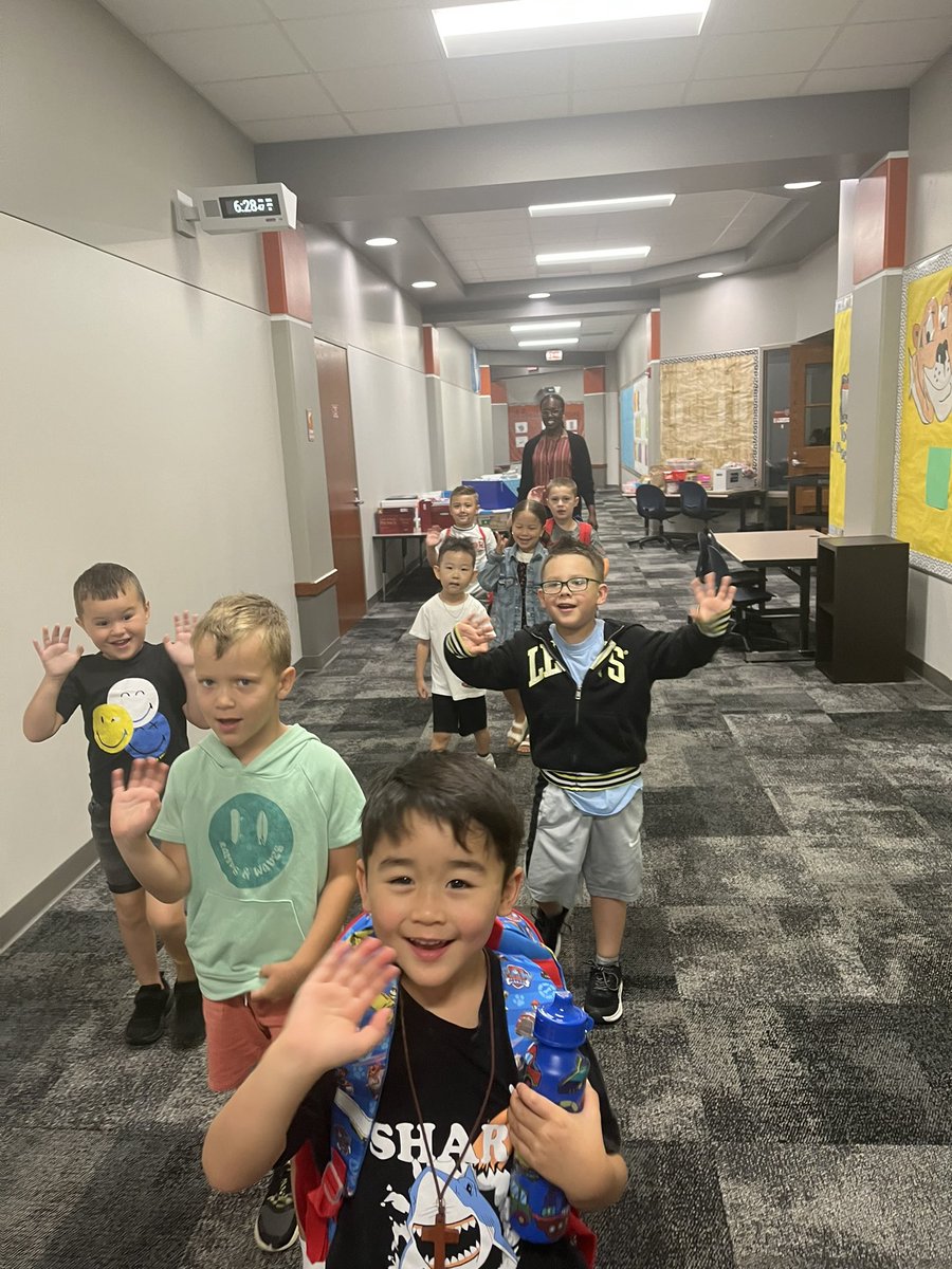 Leap into Kindergarten at <a href="/NobleCrossing/">Noble Crossing</a> is off to a great start! ☀️🐯