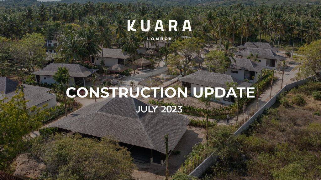 Get a behind-the-scenes look at the construction journey of Kuara. A luxury resort that offer an exquisite retreat amidst nature's splendor in Lombok at shorturl.at/aDGVX 🚧🌴

#MirahGroup #KuaraLombok #lombok #lombokexplore #lombokproperty #explorelombok #lombokindonesia