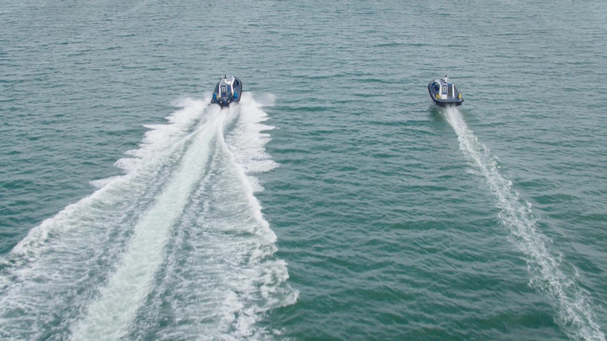 ArtemisTechLtd's tweet photo. The Artemis eFoiler® technology increases efficiency and reduces drag creating minimal wake compared to conventional displacement vessels.
Find out how our technology can help you decarbonise your port operations: https://t.co/hh5l2hSbSE
#electricworkboat #portoperations #ports https://t.co/hsMoLAvU9I