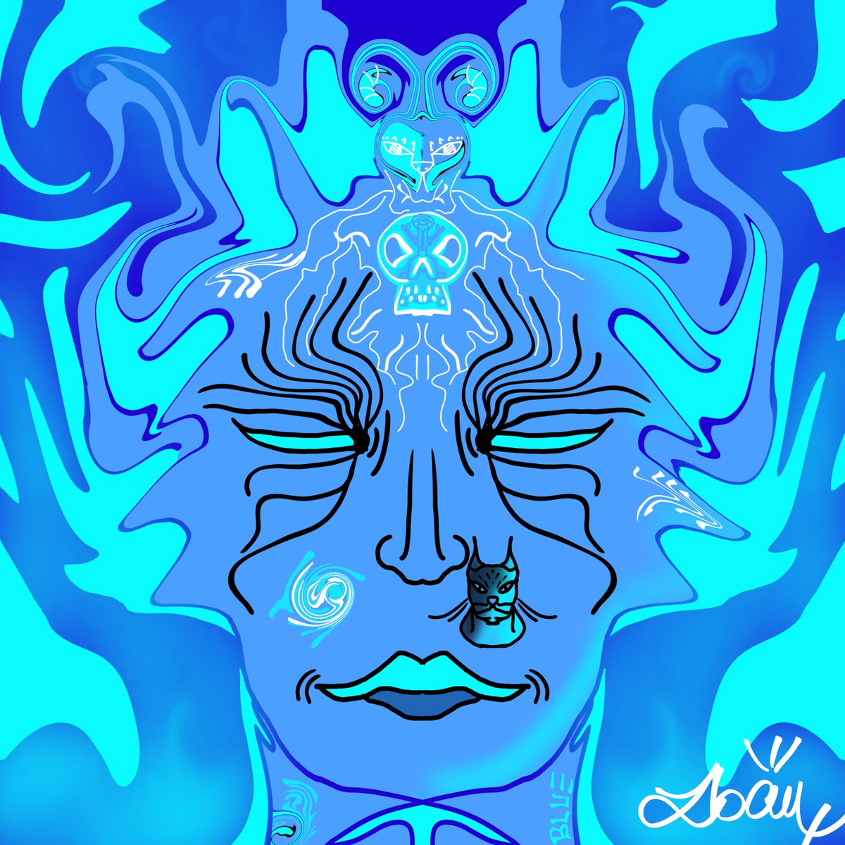 Iban_Broker's tweet photo. @RikkRollins Good morning Rikk!

#EterniaNFTs #TEZOSTUESDAY #tezoa

"The Blue Soul" 🟦🟦🟦

3 editions
https://t.co/RUioV6C0Ti

@JimmyCrypto888 @EyesWideCrypto 
@HashBastardsNFT https://t.co/uQIxUVDMhD