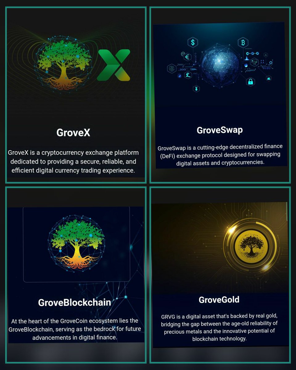 iamSaritaB's tweet photo. @kucoincom #GroveEcosystem
Where Technology Meets Green Crypto Project🌳🌍🔥
#BuildWithGrove
#ListOnGroveX
https://t.co/V1lY1FXWu4
#GroveCoin🌳 #GroveKeeper #GroveStable #GroveSwap #GroveSolarSolutions #GoGreen #GroveFarmingSolutions #GreenCrypto 💚#ETH #BNB #GRV #GRVG
#GroveGreenArmy🔥 https://t.co/rXTOXCmI8N
