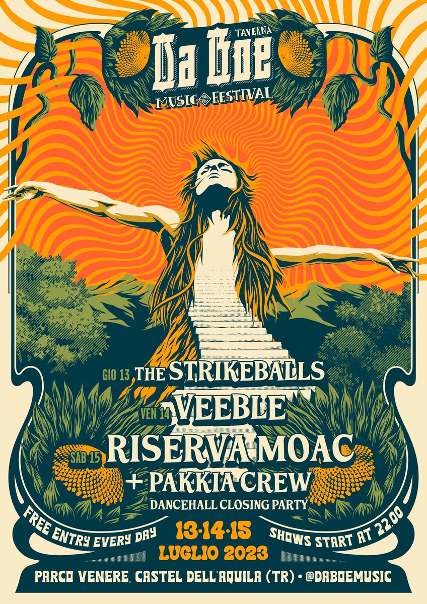 strikeballs's tweet photo. Giovedì 13 ci catapultiamo al Parco Venere di Castel dell'Aquila! Diamo inizio al mega Da Boe Music Festival 2023! Abbiamo escogitato una scaletta che fa tuonare: tanto rock'n'roll e tante sorprese! INGRESSO GRATUITO #daboemusicfestival #thestrikeballs #Montecastrilli #rockabilly https://t.co/s2ajsvWLWV