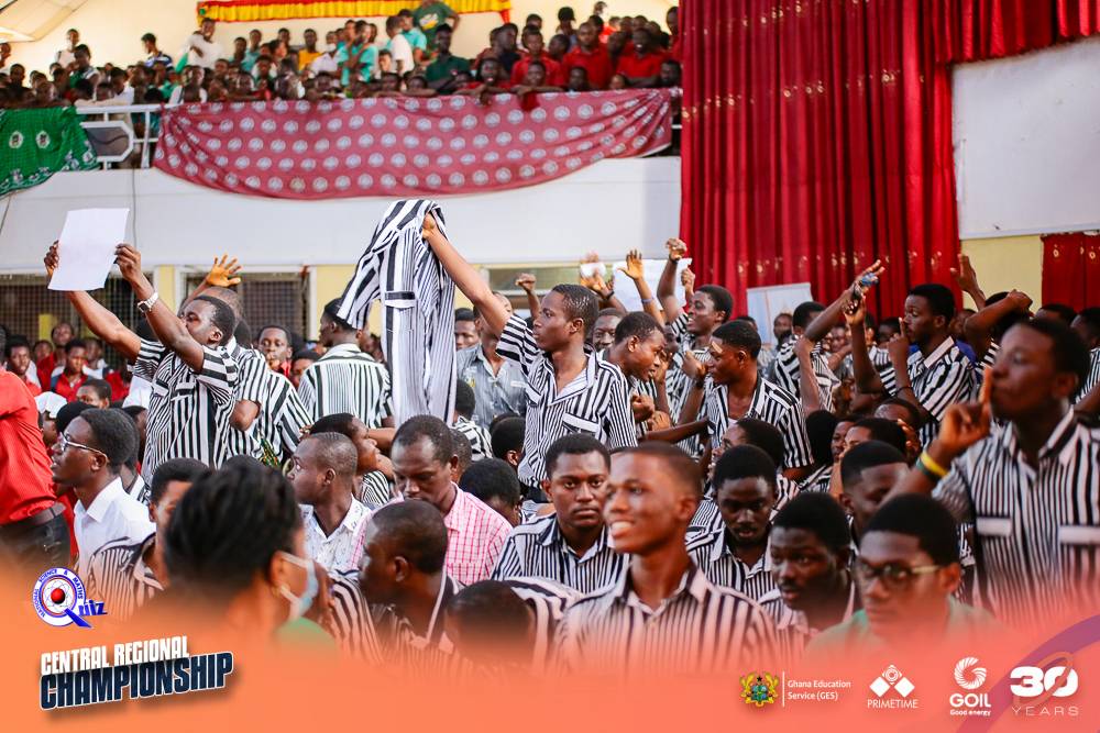 NSMQGhana's tweet photo. CENTRAL REGIONAL CHAMPIONSHIP FINAL

End of Contest 

SANTA EVERYWHERE!!

@GOIL_Official

#NSMQ2023 #NSMQ30 #Primetime https://t.co/vYw1OPxlPs