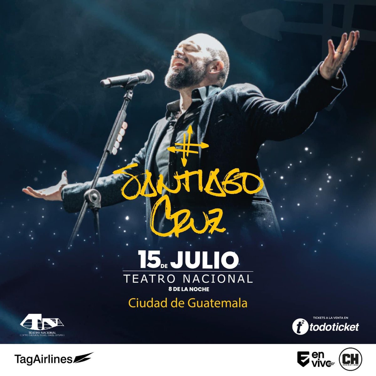 Faltan sólo 5 días!!!
15.07.23
<a href="/SantiCruz/">Santiago Cruz</a> no podemos contener la emoción porque #YaTocaGuate

<a href="/SantiCruzClub/">SantiCruzClub</a>