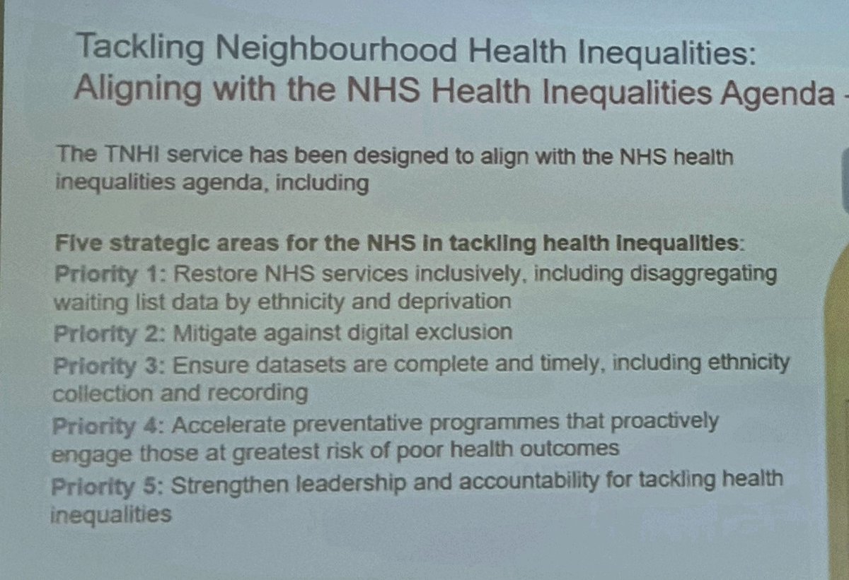 The #equitableprimarycare #EQUALISE conf continues with @BolaOwolabi8 talking powerfully, as always, around key strategic areas in tackling health inequalities. Again struck by how easily you draw the line from the strategic, to the practical, to the personal Bola. Thank you.