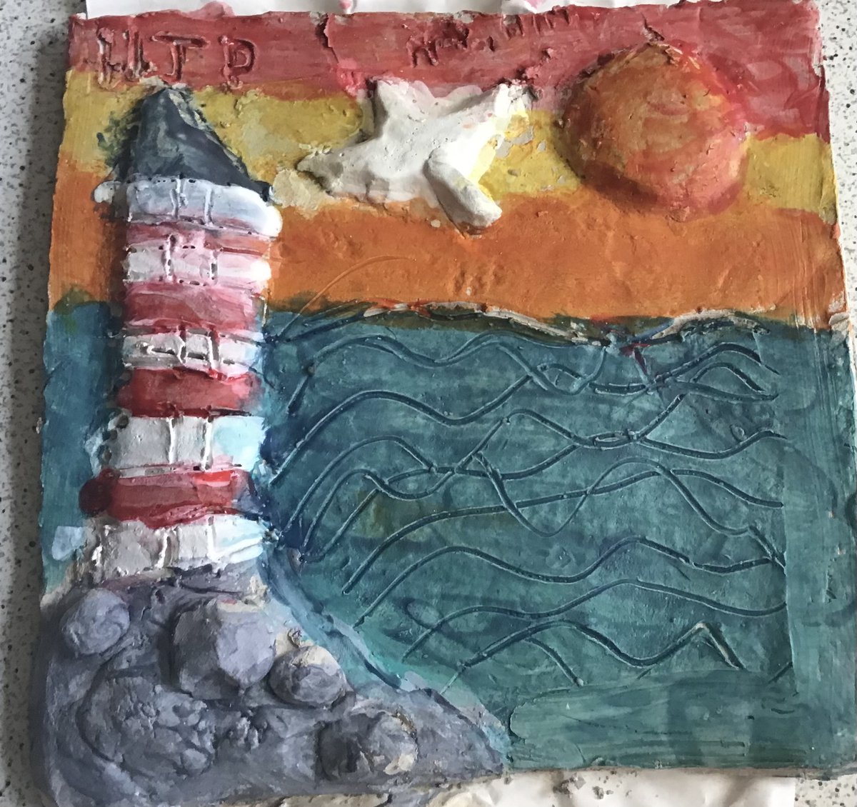 Riordan Class have finished making their fabulous clay tiles. They look so professional! <a href="/WilthorpePS/">Wilthorpe Primary</a> #WilthorpePSart
