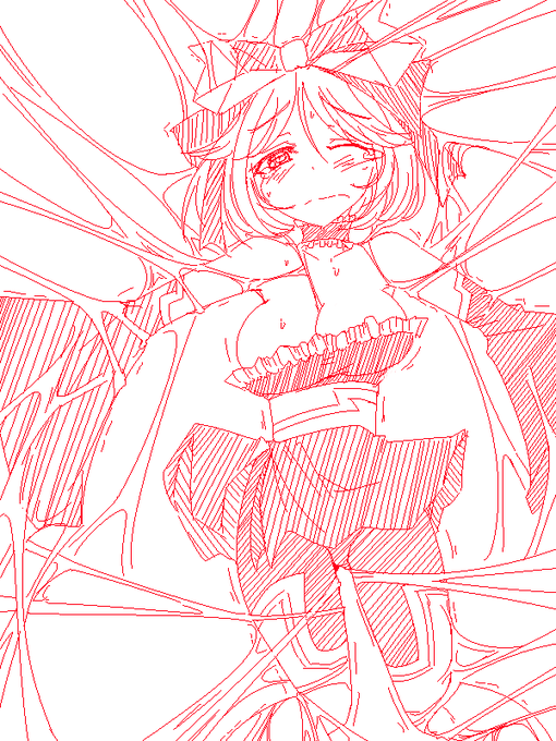 > フラットラインさんが描かれた蜘蛛糸拘束イラストで特に気に入ってるイラストを教えてほしいです! #odaibako_wintermute_0000  あえてちょっと前のを選んでみる│˶˙ᵕ˙˶)꜆ 