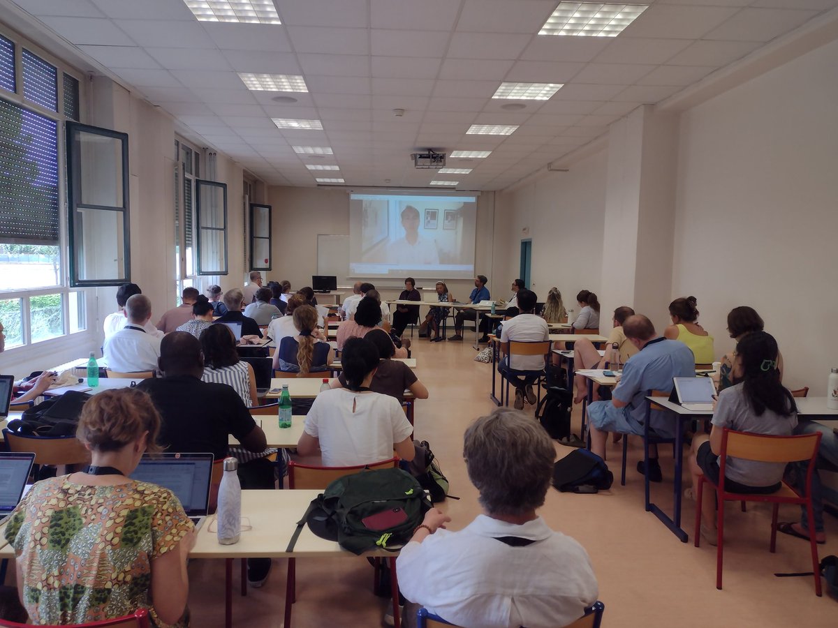 rggja's tweet image. Political Economy section is rolling... #IAMCR2023