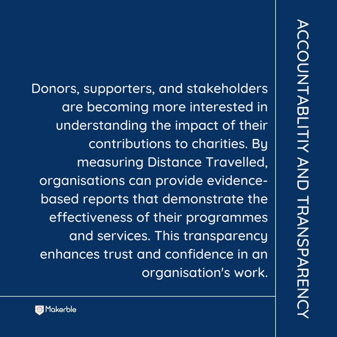 Has your charity considered measuring your impact through the "distance travelled" by your beneficiaries? Join our Free Impact Surgery every Wednesday to talk about which impact metrics would work best for your organisation! 
eventbrite.co.uk/o/makerble-445…
#charity #impactmeasurement