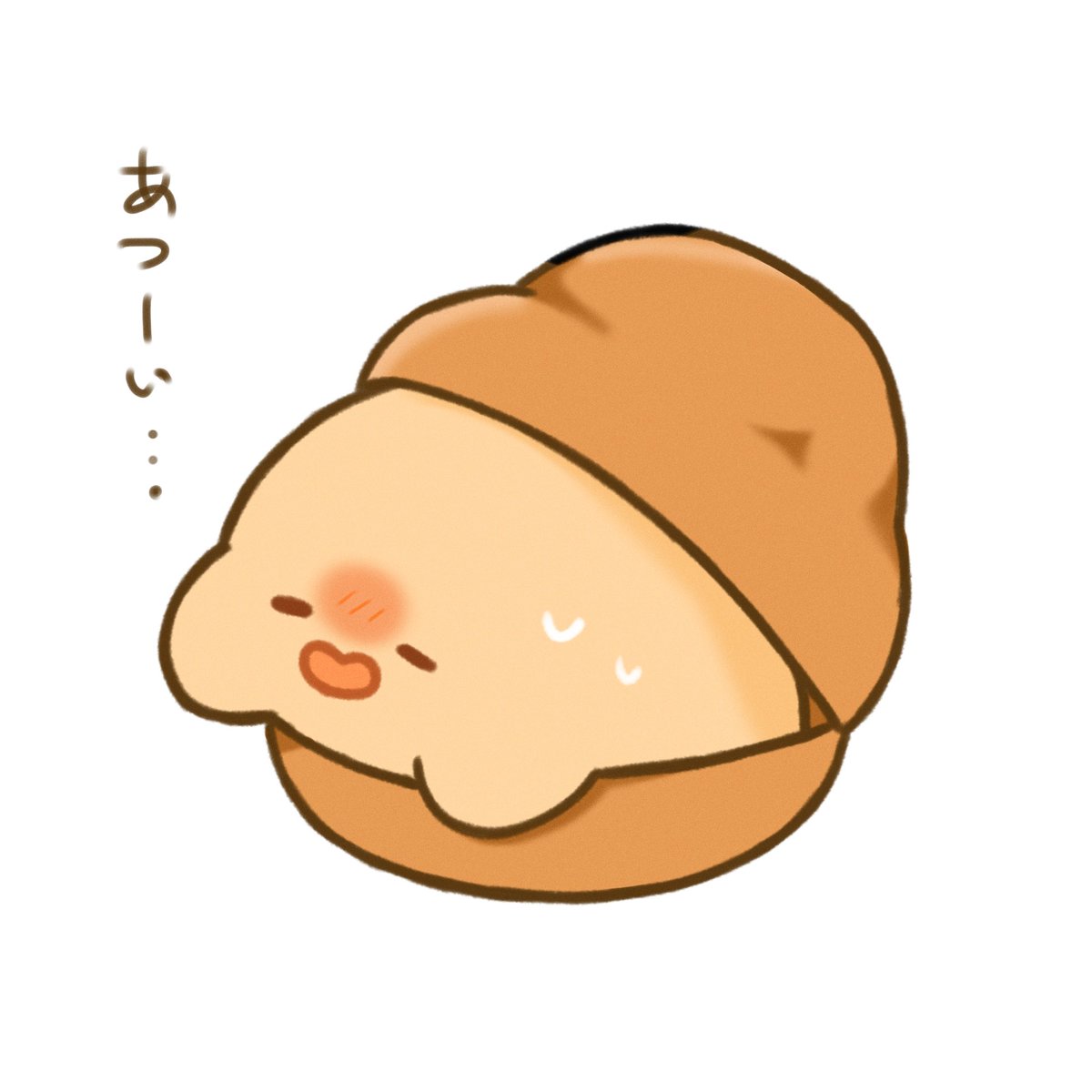 e__moca's tweet photo. 今朝はセミの声で起きました☀️
暑さにやられる🫠

#1日1絵 #ゆるいイラスト #イラスト https://t.co/Xh7oHMPDcD