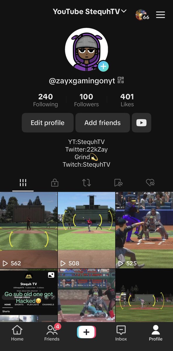 Preciate all y’all for 100 followers Ik it ain’t much yet but still a goal in its self💪
