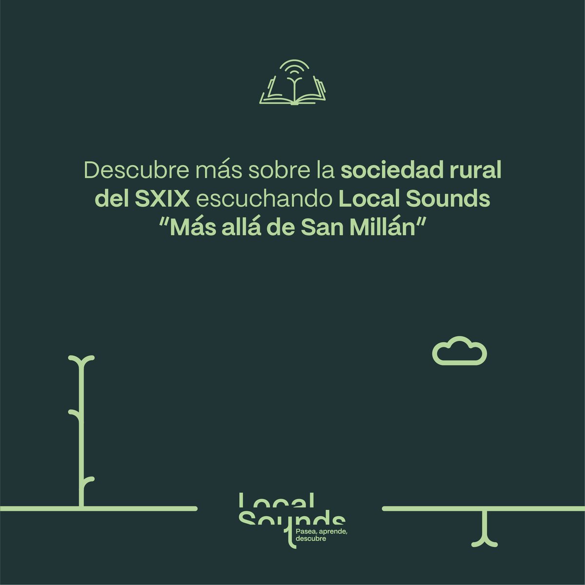 LocalSoundsOfic's tweet photo. Si quieres saber más, accede a la experiencia sonora "Más allá de San Millán" en la página web de Local Sounds: https://t.co/ayDI5ogc75 https://t.co/tP3F1RO9IJ