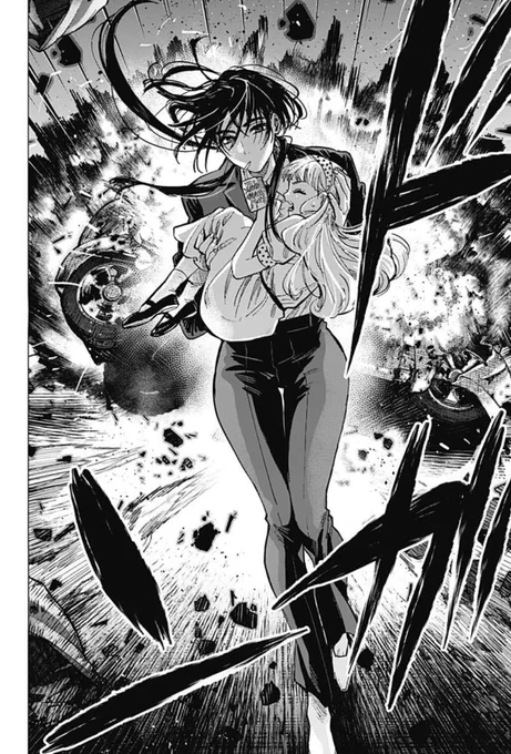 毒使いが婚活に挑む…っ! 『 #マリッジトキシン 』 今夜0時更新!!!!  この二人が大活躍します…!  ↓前回の話はこちらから  https://shonenjumpplus.com/red/content/ec1063731