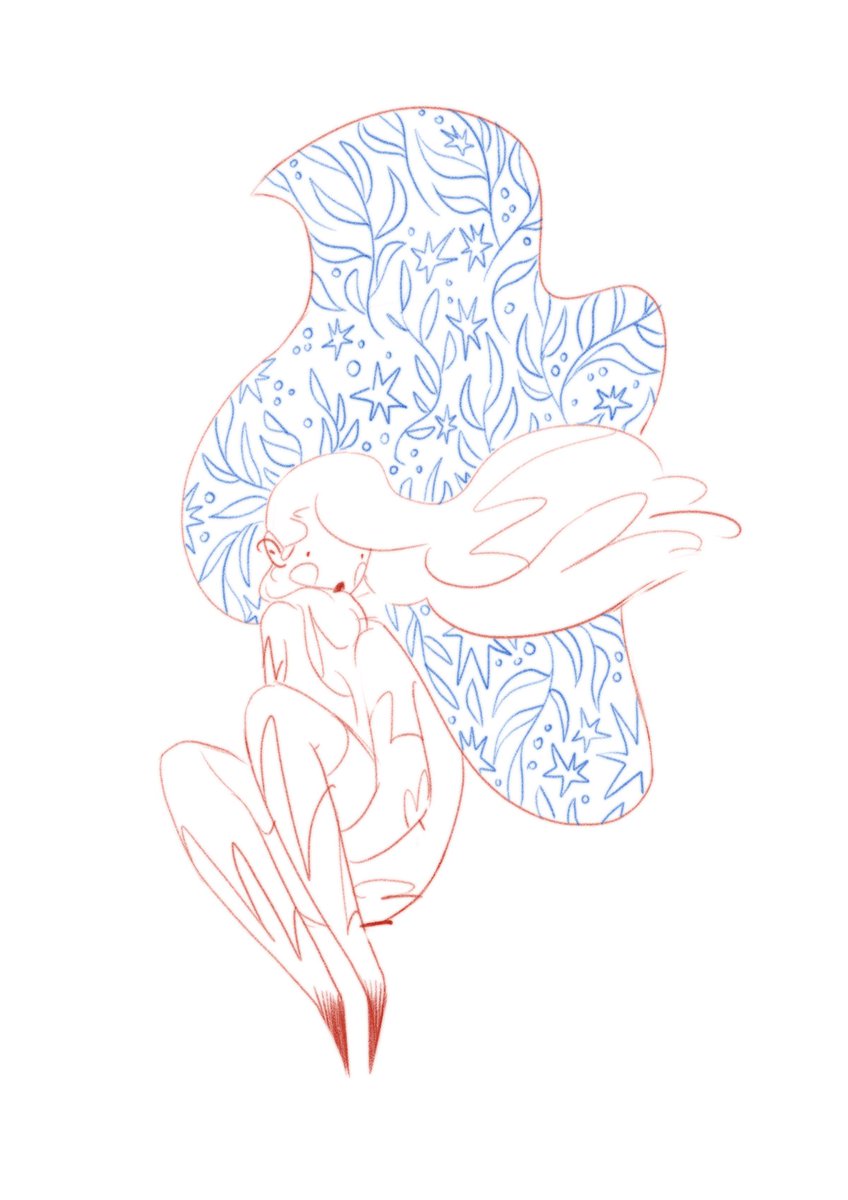 「Pre coloring」|Chantal Horeisのイラスト