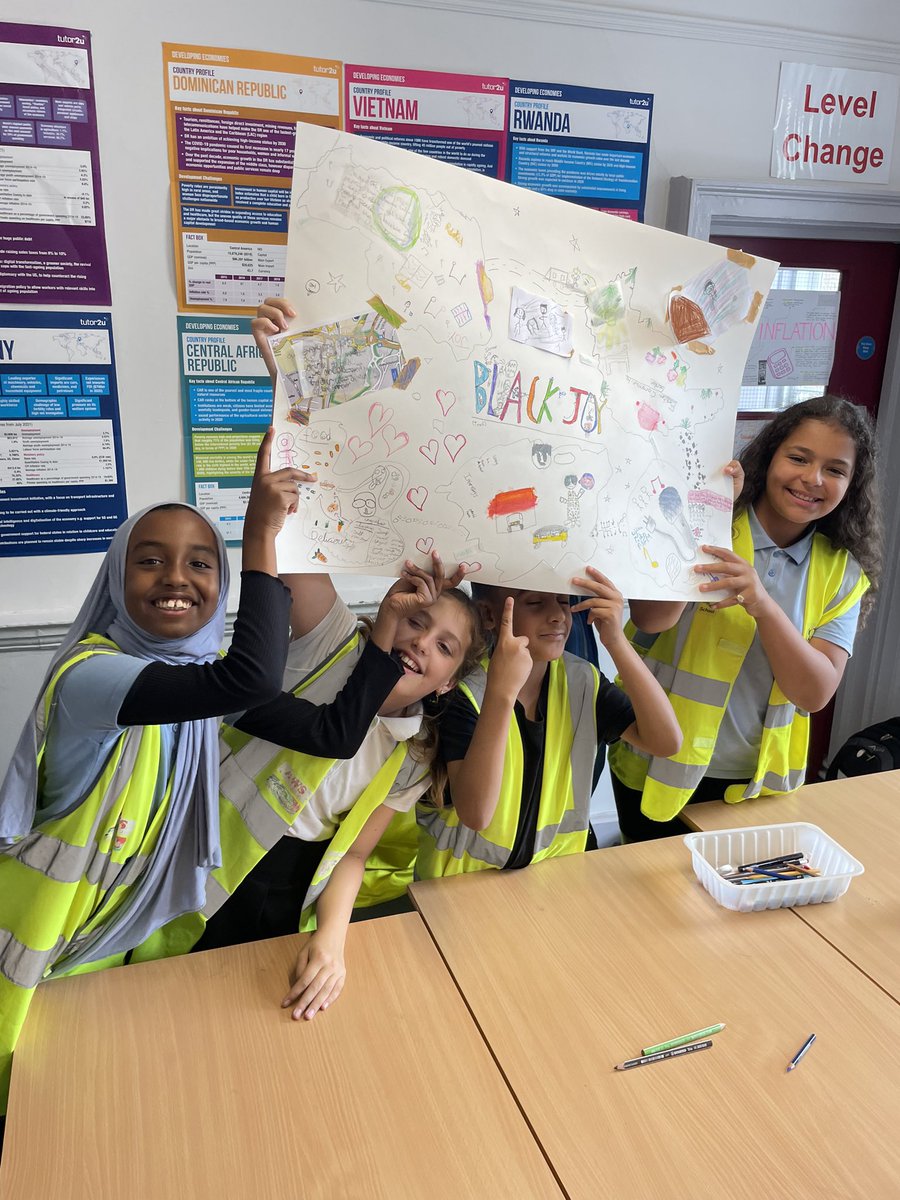 glenfromep's tweet photo. The final session of our Black Joy Trail today which was mapping the trail. We thoroughly loved this session, we were super creative and designed our very own map! #BlackJoyTrail #Year5 #HollyClass #SycamoreClass https://t.co/j0ReoF46sd