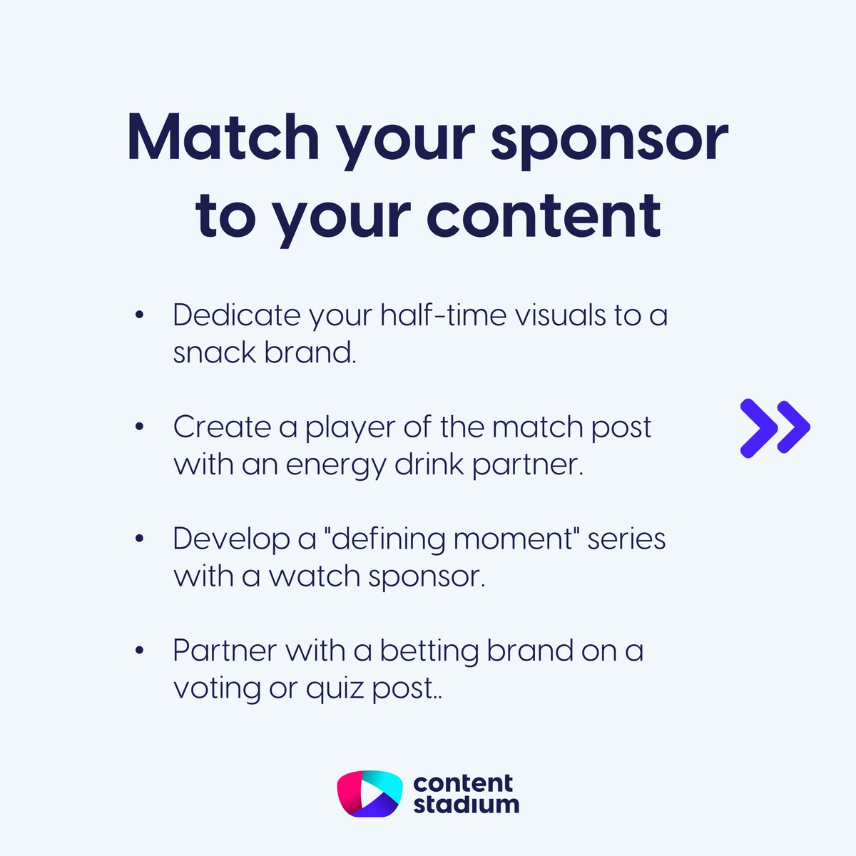 Content Stadium tweet media