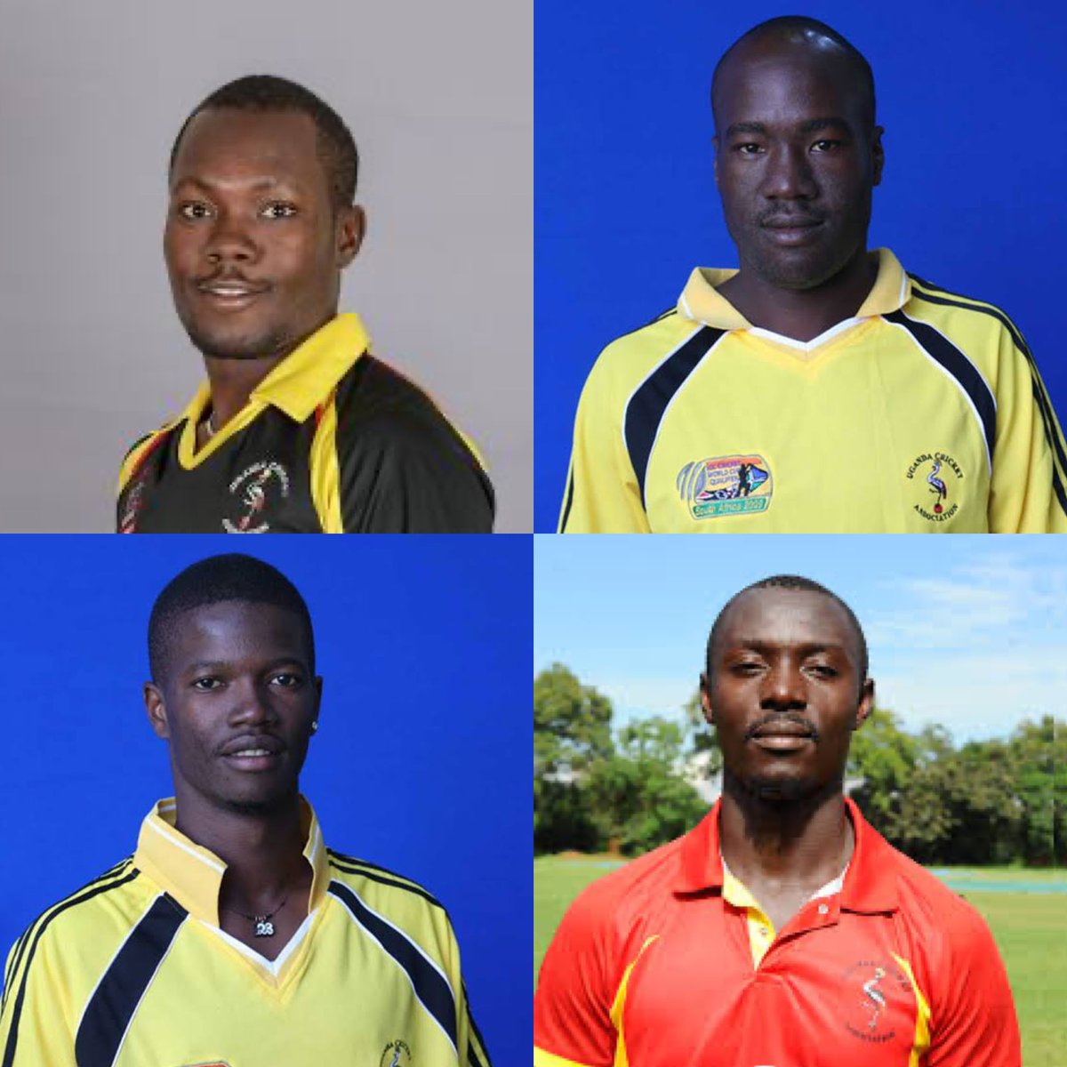 Top 4 cricketers of Uganda 🤩

Roger Mukasa
Frank Nsubuga
Davis Arinaitwe Karashani
Charles Waiswa

#CricketTwitter