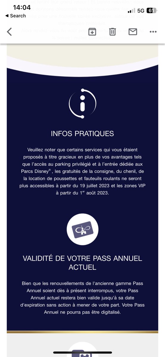 La honte @DisneylandParis qui lance sa nouvelle gamme de pass annuels #DisneylandPass en augmentant LARGEMENT les prix et supprime les avantages des pass encore en cours de la gamme précédente sous prétexte qu’ils étaient offerts « à titre gracieux » ??!??!