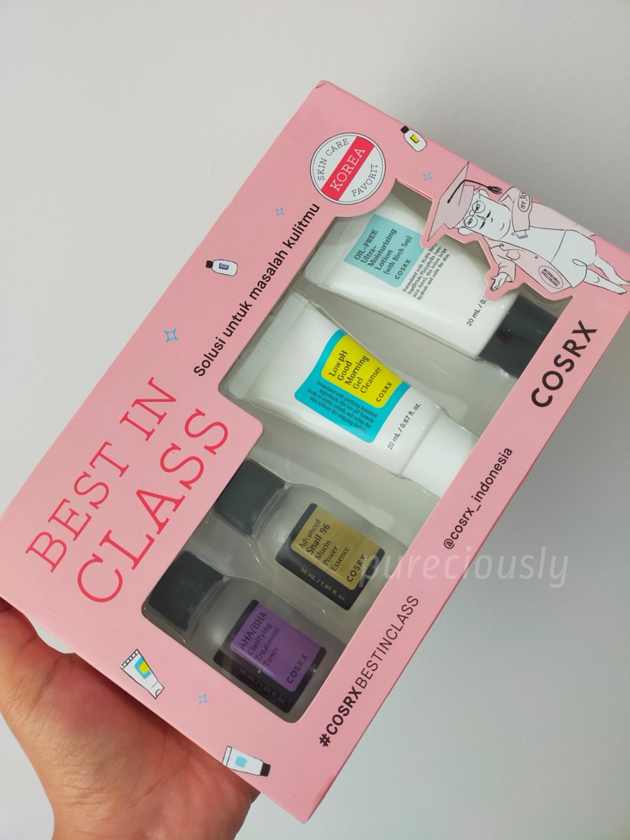 pureciously's tweet photo. Giveaway Skincare yukkk! COSRX Best In Class buat 1 orang 

- Follow @pureciously 
- RT &amp; Reply domisili 

Good luck! ✨

#zonajajan #giveaway #zonaba #zonabu #giveawayskincare #zonauang https://t.co/bPObOuieza