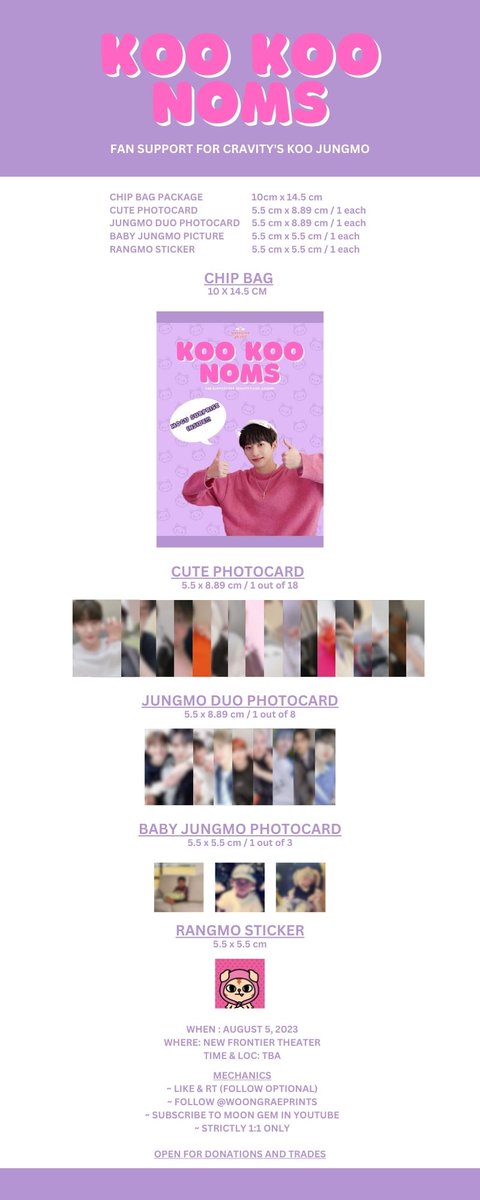 CRAVITY MASTERPIECE IN MANILA
🄺🄾🄾 🄺🄾🄾 🄽🄾🄼🅂
Jungmo fan support by @onedreamvity 

How to claim:
✧ like &amp; rt 
✧ follow <a href="/woongraeprints/">woongrae prints | printing services</a> 
✧ subscribe here youtube.com/@moongem
✧ strictly 1:1 

Open for donations and trades
#CRAVITY_1ST_WORLD_TOUR
#MASTERPIECE_IN_MNL