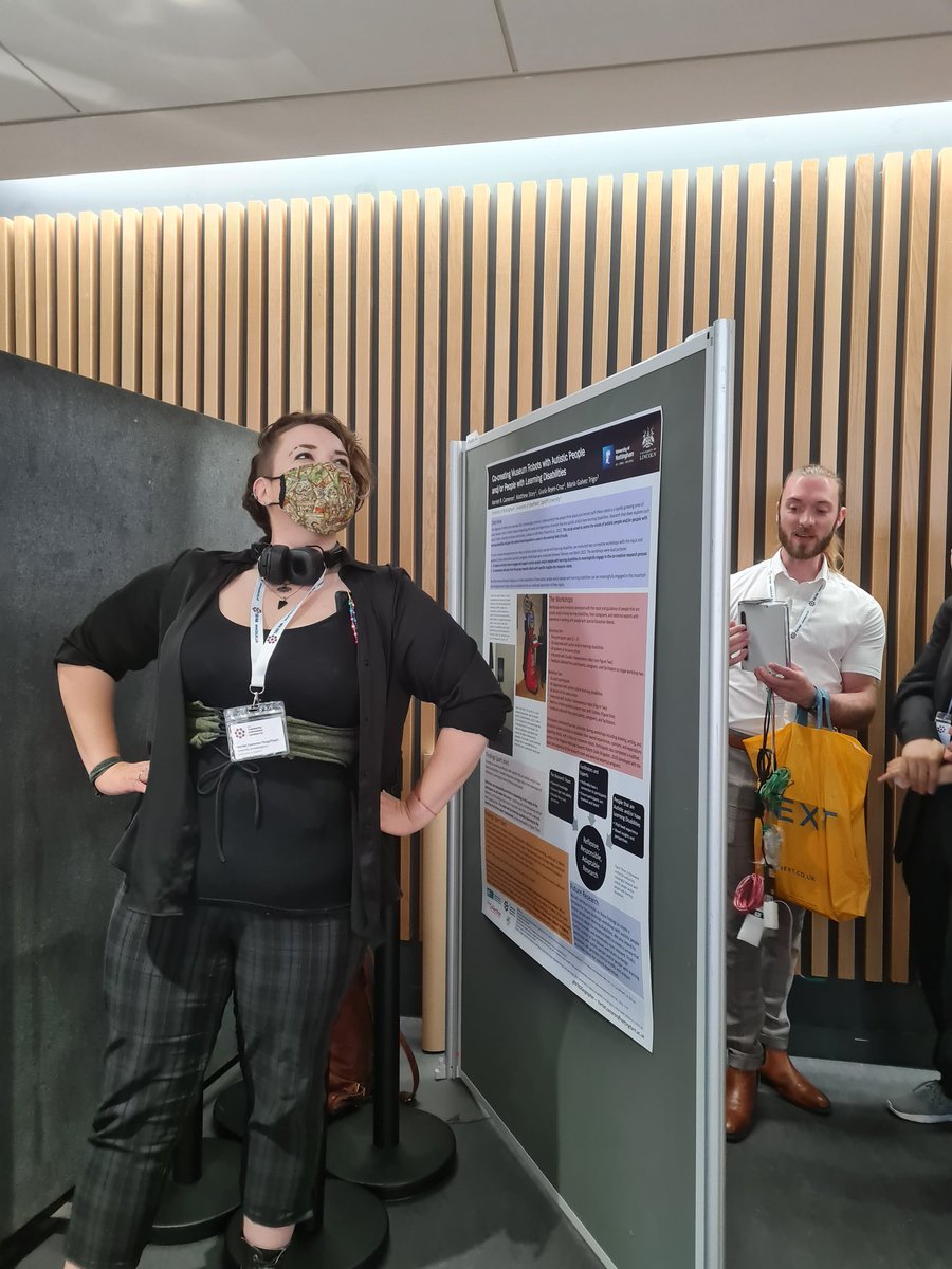 Much poster presenting! Very wow! ✨️🤩
Come &amp; talk to us! #tas23 
<a href="/NTKOGeographer/">Harriet 'Alfie' Cameron</a>