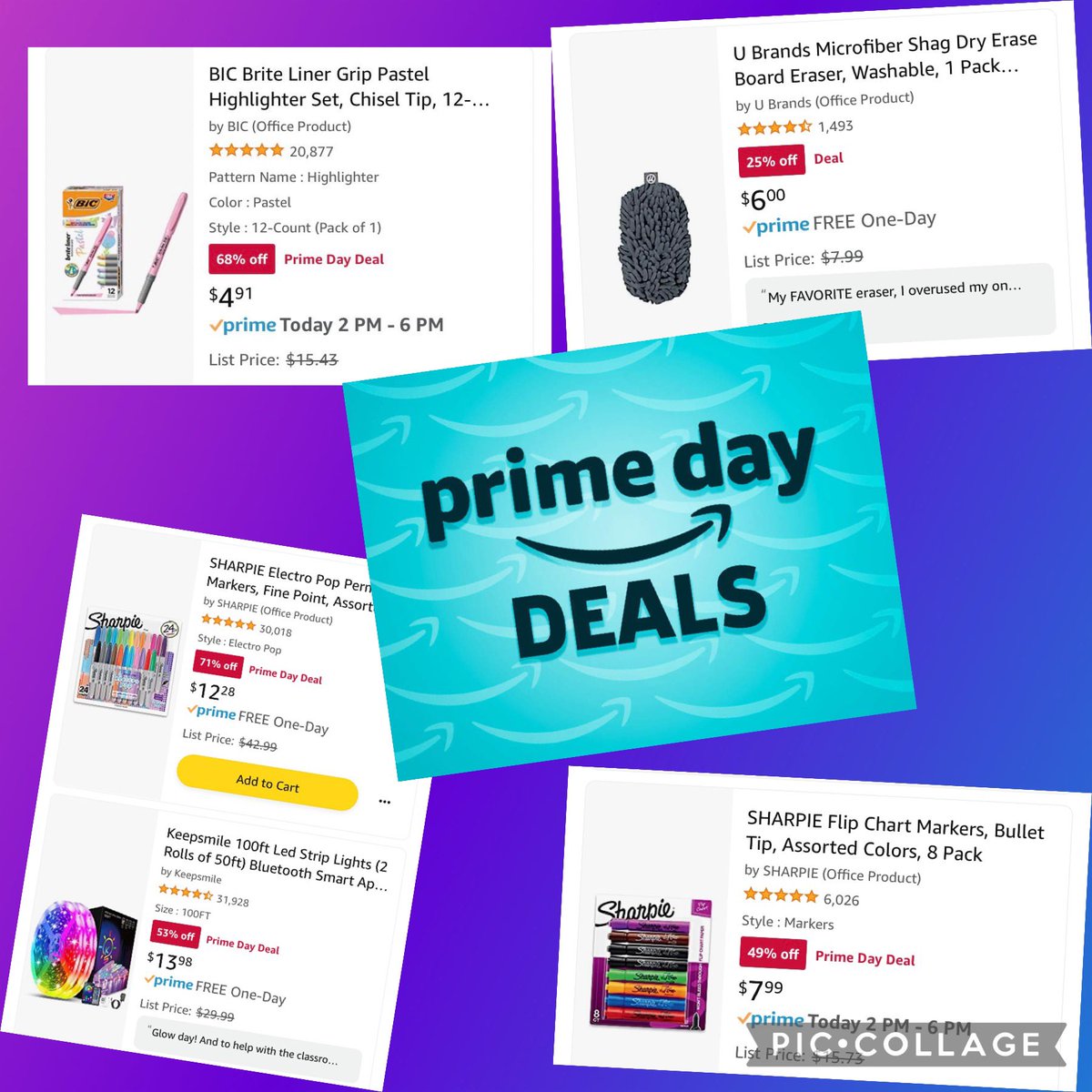 It’s #PrimeDay !!! 
I was so excited to see some deals on my list - and then some that just dropped in price! 🎉
What deals do you have on your list? ⬇️
RT lists and sprinkle where you can! Maybe a 🥷 or 🧚‍♀️ is watching! 
#clearthelist #PrimeDay2023 
amzn.to/34kQwdJ