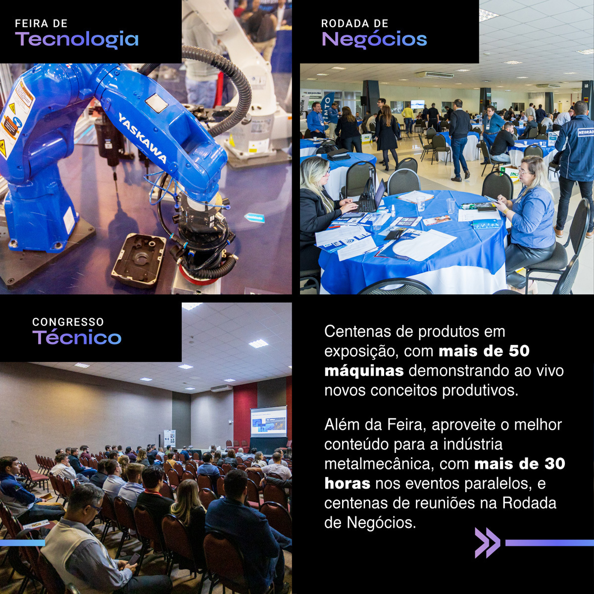 MesseBrasil's tweet photo. A Intermach reúne os avanços tecnológicos fundamentais para a indústria metalmecânica, com centenas de produtos em exposição, muito conteúdo técnico nos eventos paralelos e as melhores oportunidades de negócios do setor. Inovações que estão revolucionando os parques fabris. https://t.co/Mt8zMOUPet