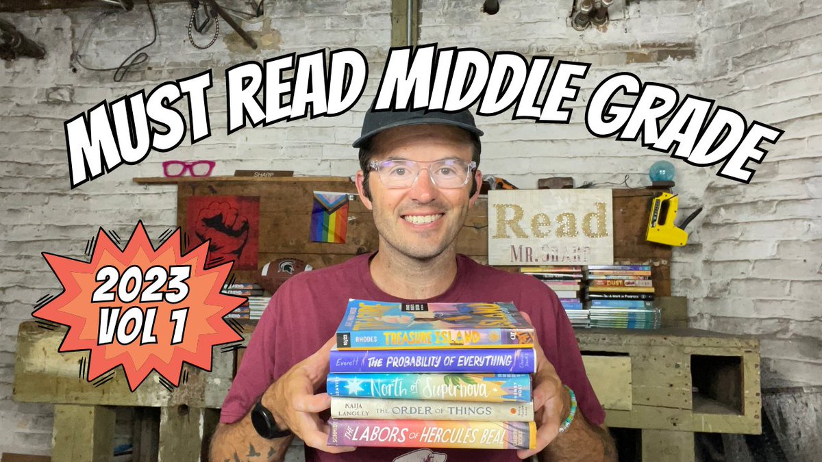 Five must read 2023 middle grade novels. So many good books this year! youtu.be/xnsrm4QlQ4k