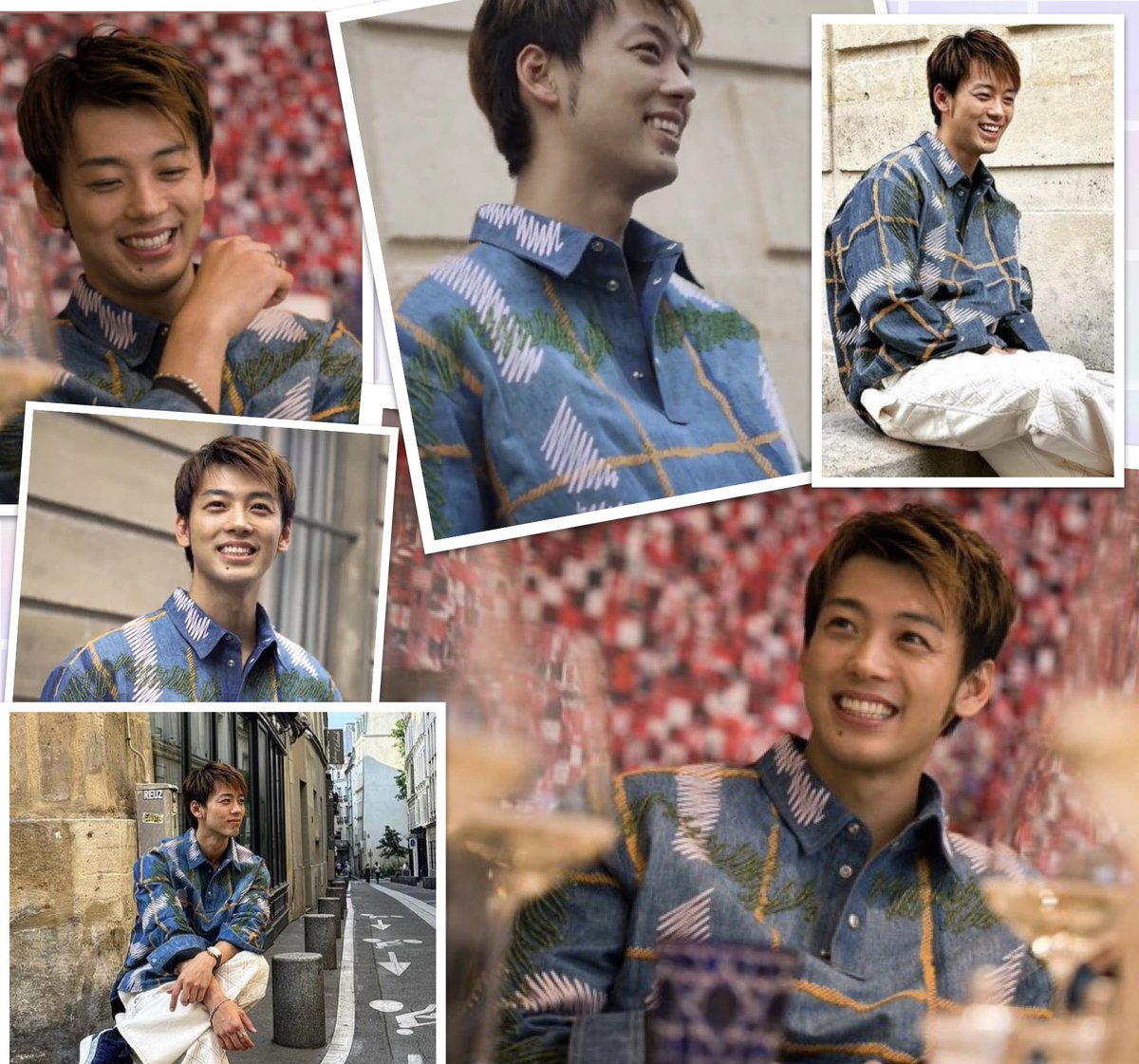 この服着たら
こんな可愛い笑顔になるの？

このシリーズほんと好き

癒やしでしかない🌿

どれだけ過酷な役を演じても
すぐまたこの顔に戻れるの
ホントすごいな〜

#竹内涼真