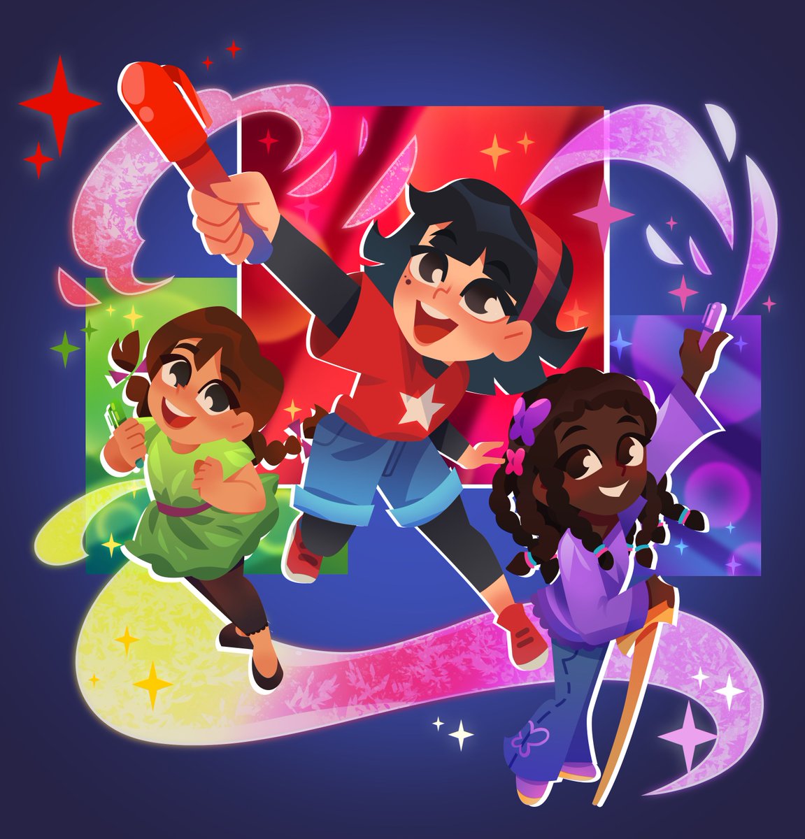Ayden (still a π) β
ΛΛΛ (@aydanadhira) on Twitter photo It's me, Ayda and today's #PortfolioDay again!
I love illustrating characters in their own, vibrant little worlds. I'm open for any (remote) opportunity!
π aydanadhira.art@gmail.com
βοΈ aydanadhira.wixsite.com/portfolio It's me, Ayda and today's #PortfolioDay again!
I love illustrating characters in their own, vibrant little worlds. I'm open for any (remote) opportunity!
π aydanadhira.art@gmail.com
βοΈ aydanadhira.wixsite.com/portfolio