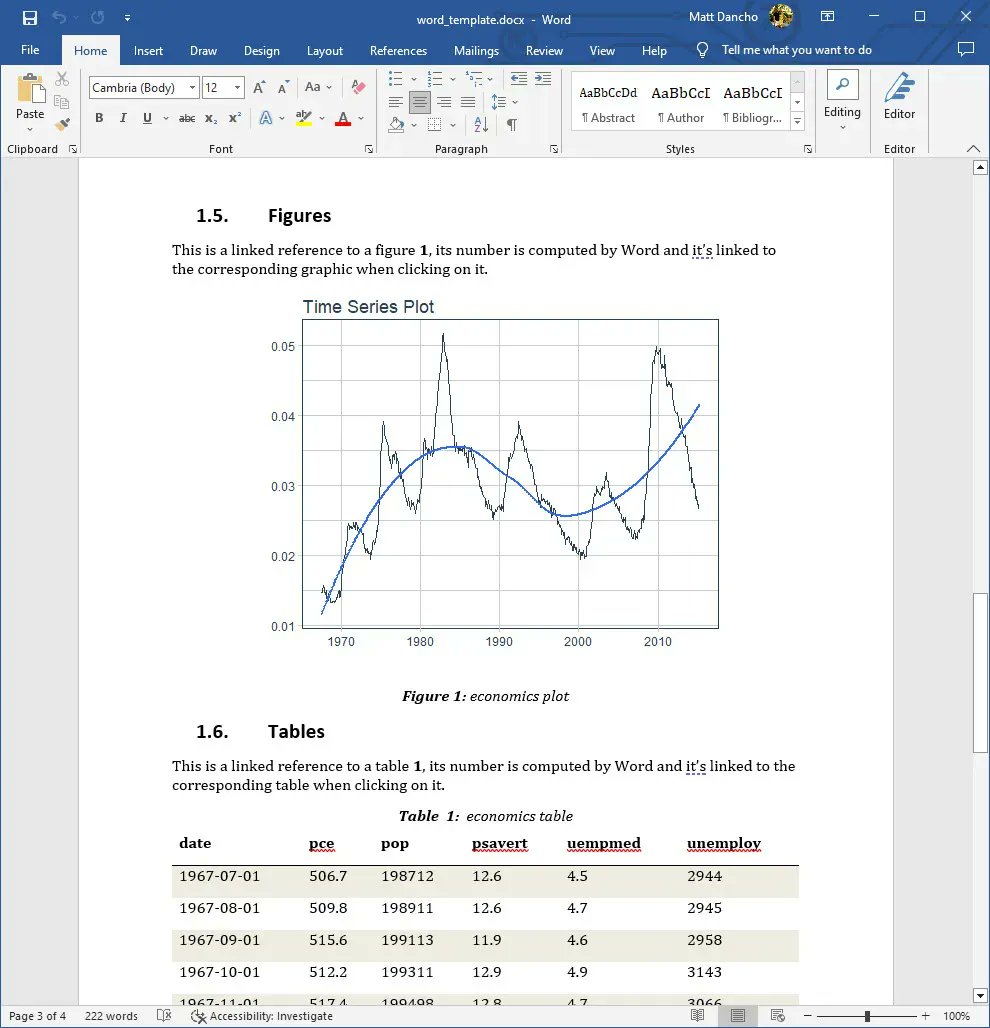 mdancho84's tweet photo. Did you know that you can make Microsoft Word Reports from R?

You can. And here's a short tutorial to help. 

Article: https://t.co/mgKouCEzBJ 

#datascience #rstats https://t.co/w3ecjKTzBw