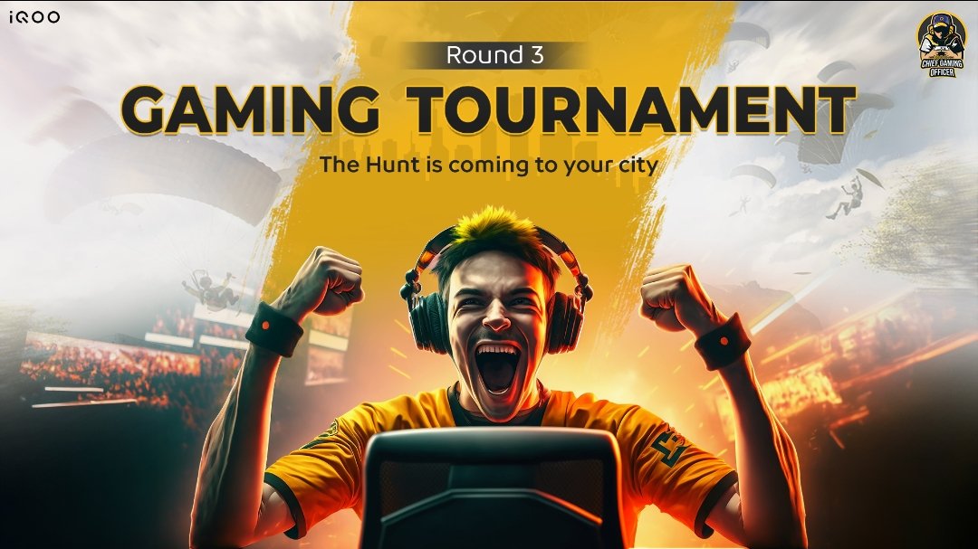TechSAM009's tweet photo. Hey iQOOFam!

Round 3 for CGO #iQOO is here.Mark📝 your calendars for 15th and 16th July when Round 3 for CGO will take place in Hyderabad and Delhi🤘.
For more info and to witness the intense 🎮 battle,click on the below link.
 https://t.co/qOJQDNyBKJ 

@IqooInd 
@nipunmarya https://t.co/5HFjwAcvMx