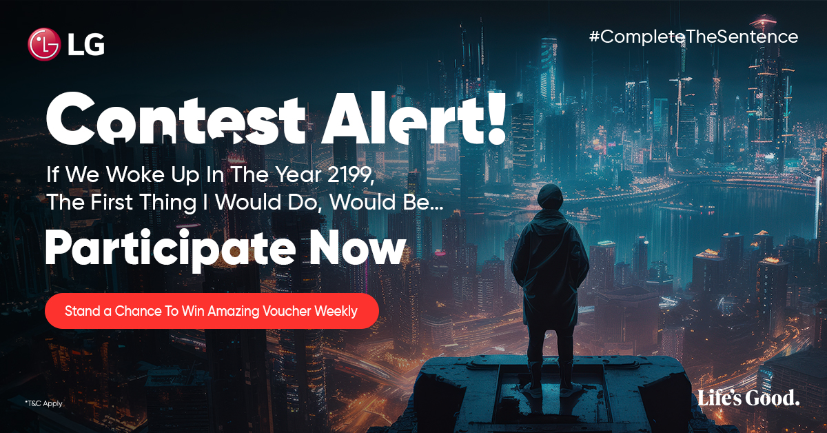 The wait is finally over!

#CompleteTheSentence is here with it’s brand new prompt. Participate &amp; win super exciting prizes