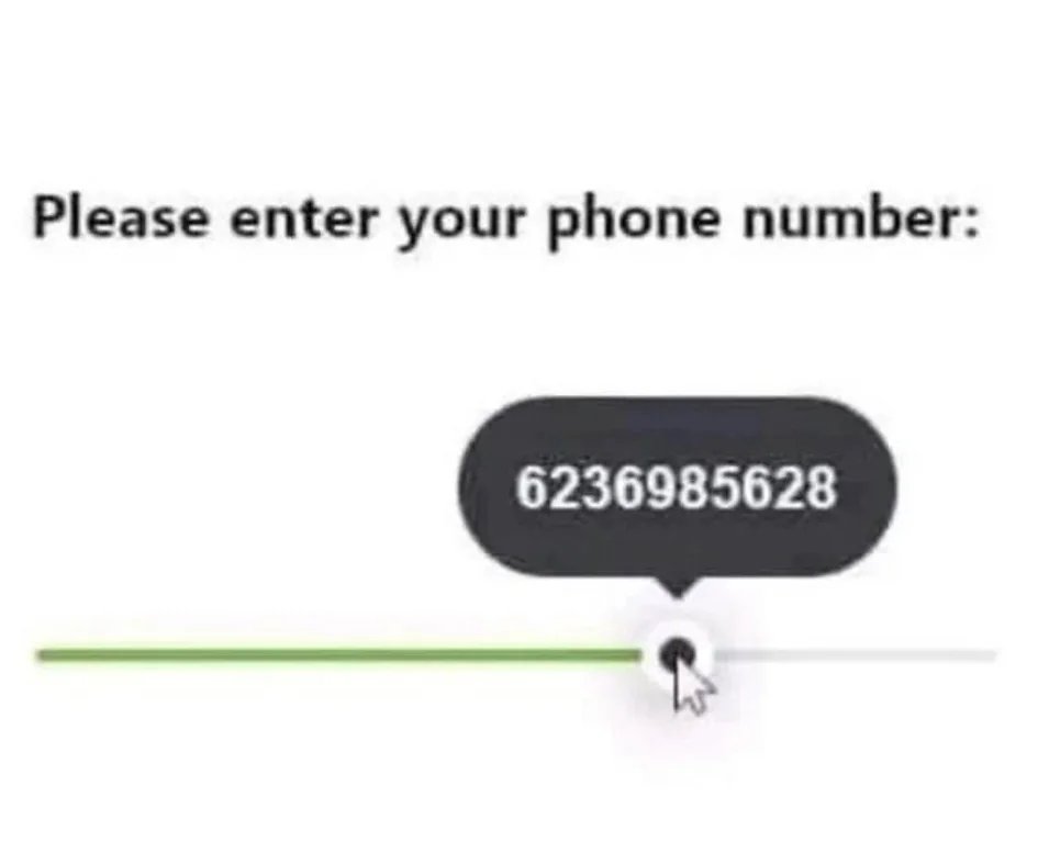 No superior way to take phone input