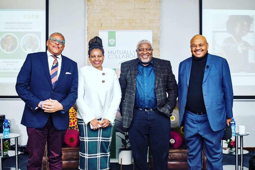 lamphephethe's tweet photo. empowering session! Swimming with big fish and I felt at home. Thank you @nkosi_milton for the invite and for being such a great host.  @ULPNetwork  and Prof @MauriceRadebe for such a positive platform.
#BMFPresidentDuties #PositiveCollaborations #ManagerialLeadershipDevelopment https://t.co/dANgQk5rpq