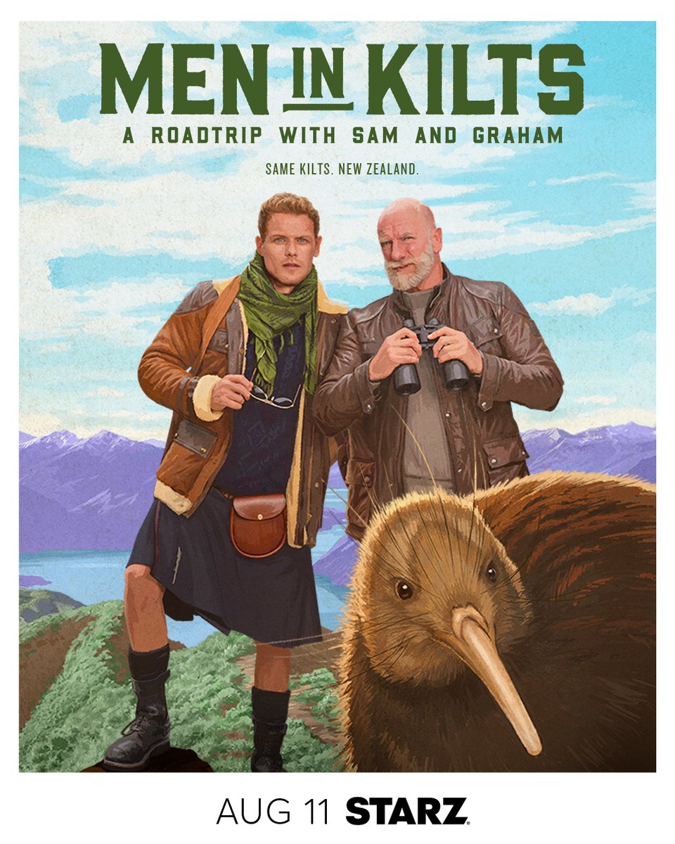 Dibs on sitting next to the Kiwi. #MenInKilts