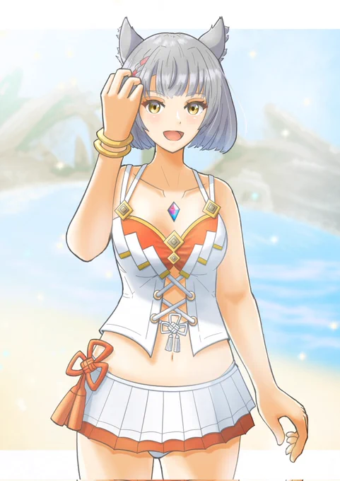 水着なミオちゃん #ゼノブレイド3