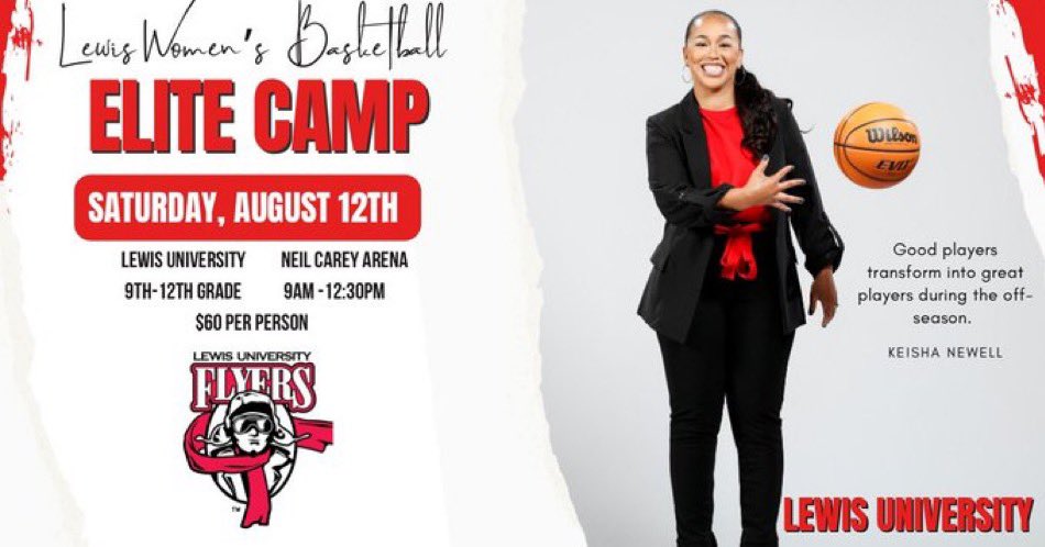 𝙄𝙩’𝙨 𝙖𝙗𝙤𝙪𝙩 𝙩𝙝𝙖𝙩 𝙩𝙞𝙢𝙚 𝙤𝙛 𝙩𝙝𝙚 𝙮𝙚𝙖𝙧🤩

𝘓𝘦𝘸𝘪𝘴 𝘞𝘰𝘮𝘦𝘯’𝘴 𝘉𝘢𝘴𝘬𝘦𝘵𝘣𝘢𝘭𝘭 2023 𝘌𝘭𝘪𝘵𝘦 𝘊𝘢𝘮𝘱
𝘊𝘭𝘪𝘤𝘬 𝘵𝘩𝘦 𝘭𝘪𝘯𝘬 𝘣𝘦𝘭𝘰𝘸 𝘧𝘰𝘳 𝘳𝘦𝘨𝘪𝘴𝘵𝘳𝘢𝘵𝘪𝘰𝘯! 𝙎𝙚𝙚 𝙮𝙤𝙪 𝘼𝙪𝙜𝙪𝙨𝙩 12𝙩𝙝! ✈️ 

registrationelite.com/LewisUniversit…