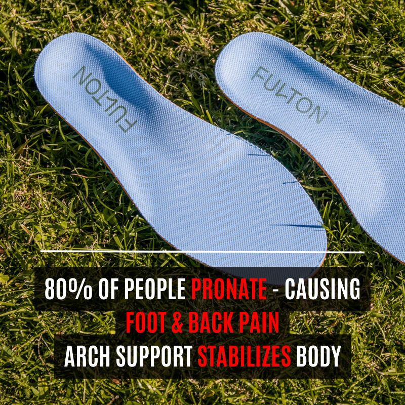 walkfulton's tweet photo. "I got rid of my custom orthotics after trying these" - Linda F.

People are switching from expensive orthotics to Fulton insoles. Discover what all the hype is about.