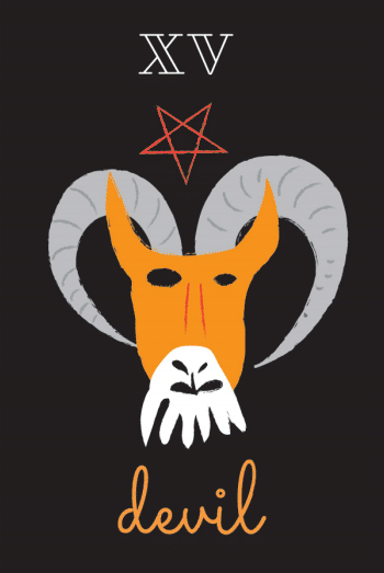 btctarot's tweet photo. Today's Drawing: The Devil 😈
In this position, it indicates that you may be in the throes of some sort of obsession, addiction or bad habit that is causing pain. It may be so ingrained that you struggle to recognise it. You may feel trapped, but it will not always be this way! https://t.co/n04j5g3y7B