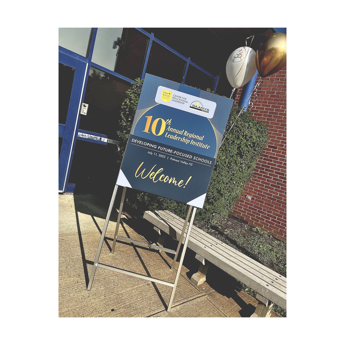 Excited to be taking part in the 10th Annual Regional Leadership Institute today at Putnam Valley HS with keynote speaker Dr. Luvelle Brown. Thank you for this opportunity <a href="/pnwboces/">PNW BOCES</a> ! #DevelopingFutureFocusedSchools