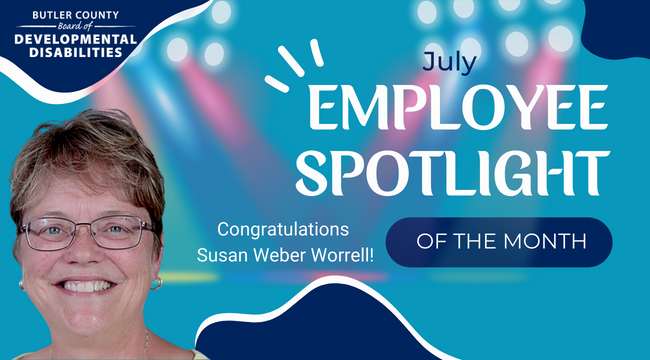 CountyButler's tweet photo. Congrats to Susan Weber Worrell, July's Employee Spotlight winner! She started her career as an SSA then applied for the Rates &amp; Contract Coordinator position in 2021. "I think my favorite part of the job is supporting the SSAs the best I can!" Read more: https://t.co/6jJFvDnece https://t.co/EdCj73iI1Z