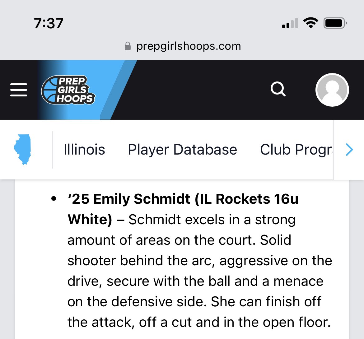 Some 2025’s earning some recognition from <a href="/PGHByron/">Byron Xerxes Livsey</a> and <a href="/PGHIllinois/">Prep Girls Hoops Illinois</a>. Thanks for the coverage Byron! Stay humble &amp; hungry <a href="/emschmidt01/">Emily Schmidt</a>, <a href="/avarg44/">Alaina Vargas</a>, <a href="/bs_murphy/">Brooklyn Murphy</a> and <a href="/emily_troia/">Emily Troia</a>