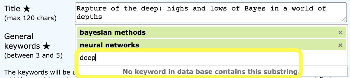 JulyanArbel's tweet photo. I've just submitted an abstract to #CMStatistics (Dec. in Berlin).
I will talk about #Bayesian #NeuralNetworks, but nothing too deep, I promise! https://t.co/TC0oOlVTCa