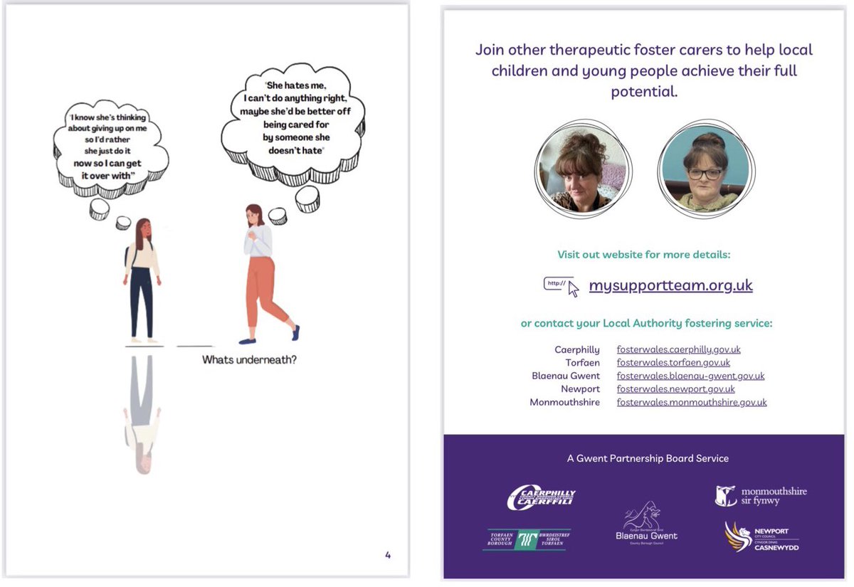 MySupportTeam_'s tweet photo. 💜Are you thinking about becoming a foster carer…? 
💜What about a MYST; local authority MyST foster carer? 

Therapeutic care involves holding an understanding of the young person. You will have a whole team around you being part of a 24/7 therapeutic service with all the support you need. 
Help local children and young people achieve their full potential.
Take a look at our leaflet below…