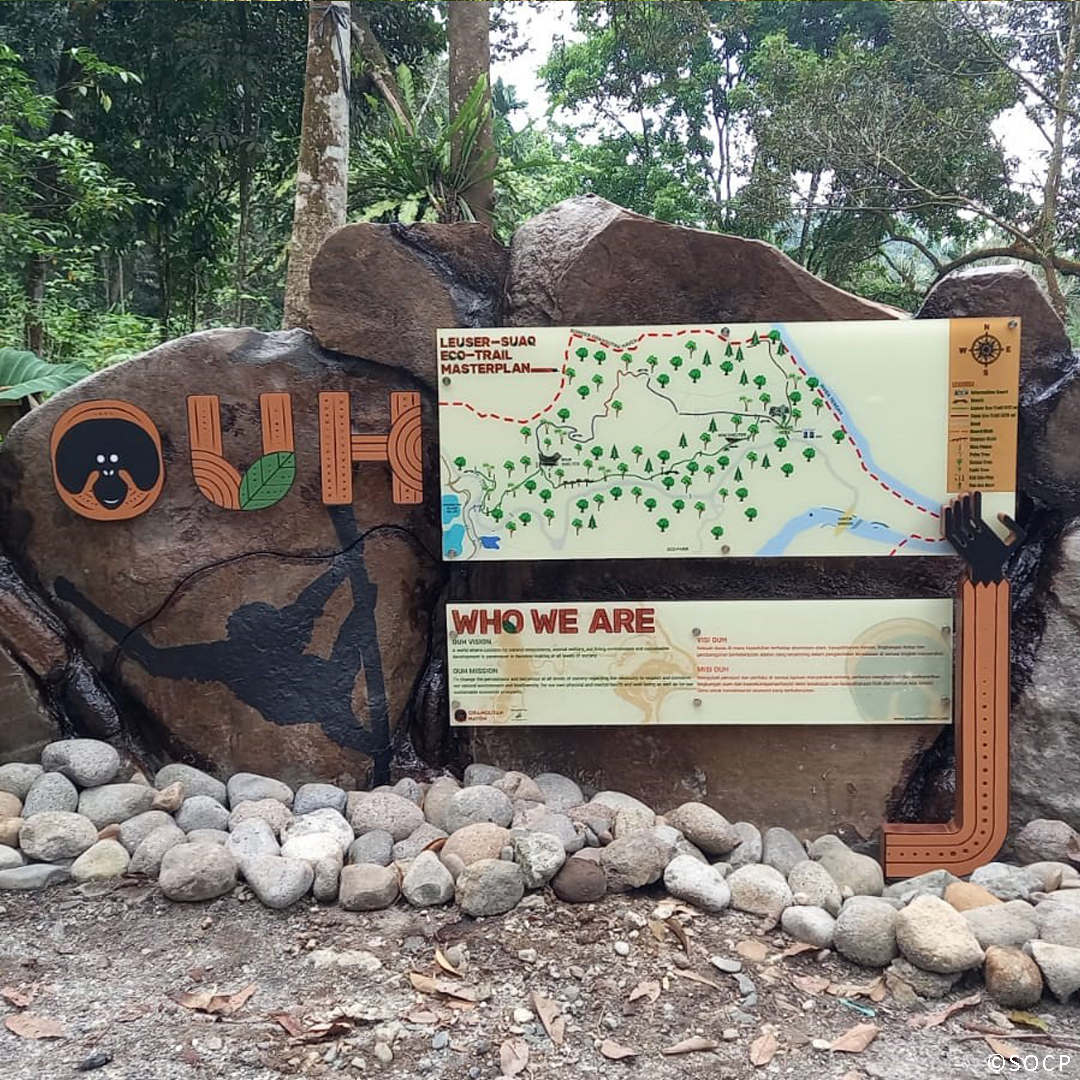 OrangUtansInNot's tweet photo. Many Indonesian children have already visited the #Orangutan Haven on #Sumatra. They enjoy the activities there, such as the #ecotrails which are #educational as well as fun. A BIG THANK YOU to the participants in @DPLotterie for their support. #PostcodeEffekt #PostcodeLotterie https://t.co/mRnrnIuTDC