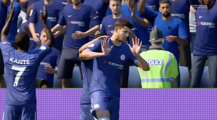 TheBoxtoBox's tweet photo. Now that the EA FIFA series has concluded. What is the most toxic celebration in the series? https://t.co/Lx7zcSMlF2