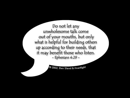 So important…you can’t be a Christian and not sound like one. May your talk match your beliefs! Have a great Tuesday!! #talkthewalk #yourspeechmatters